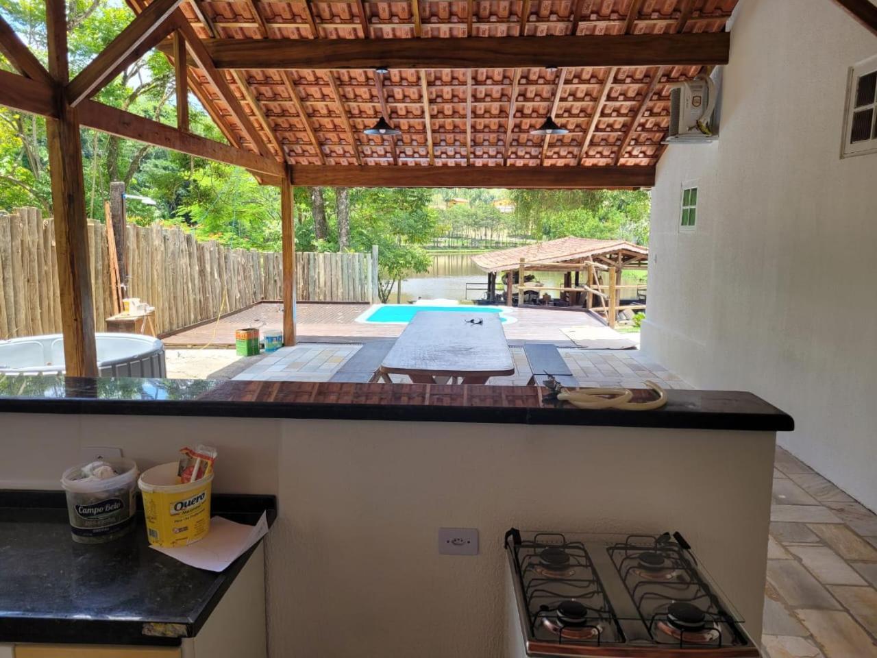 Hotel Fazenda Pintado Na Brasa Guararema Exterior foto